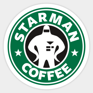 Starman Coffee Sticker